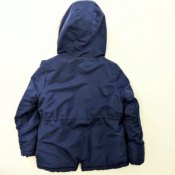OshKosh B'gosh Navy Jacket with Peach Lining - Picture 2 of 12